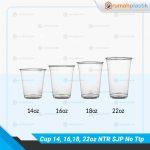 Cup 12oz 5.2gr SJP Natural NoTutup - Image 2