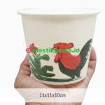 Bowl Paper 500ml / 17oz AYAM JAGO Pcs - Image 2