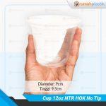 Cup 12oz Natural HOK NoTutup Pcs - Image 2