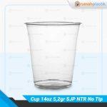Cup 14oz 5.2gr Natural SJP NoTutup