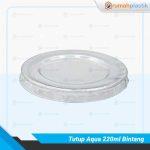 Lid  AQUA 220ml  Bening Bintang Pcs
