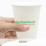 Cup Hot 9oz D77 SJP Polos Pcs - Image 2