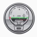 Dome Lid 8oz Hitam POLA