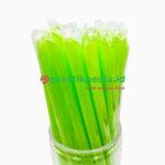 Sedotan Bubble 12mm 22 Lancip Hijau Kg