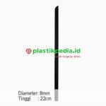 Sedotan Bubble 8mm 21 Lancip Hitam Kg - Image 2