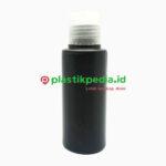Botol 100ml Hitam + Tutup Fliptop