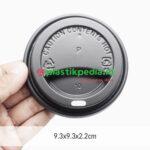 Dome Lid 8oz SJP Hitam Lbr - Image 2