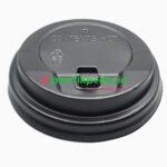 Dome lid 9oz Hitam Pola Pcs