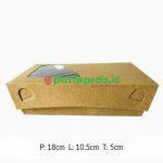 Lunch Box M Kraft Window Eco - Image 2