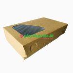 Lunch Box M Kraft Window Eco