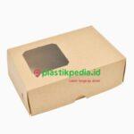 Brownies Box S Kraft Eco