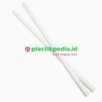 Paper Straw 8mm Putih Pak(100)