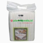 Paper Straw 10mm Putih Pak(80) - Image 3