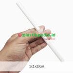Paper Straw 10mm Putih Pak(80) - Image 2