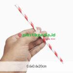 Paper Straw 5mm Warna Pak(500) - Image 2