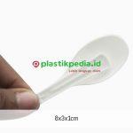 Sendok lipat TS6 Putih Pak(250) - Image 2