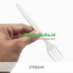 Garpu Makan Putih CPP  Pak - Image 2