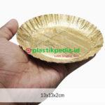 Piring Krts Bulat Kecil Emas - Image 2