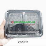 Bento Sekat 4 Hitam Pcs - Image 2
