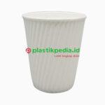 CupHot 12oz Corigated Putih POLA - Image 3