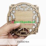 Coaster kayu Motif uk 10cm - Image 2