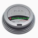 Lid Dome 12oz Hitam Pola Pcs
