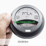 Lid Dome 12oz Hitam Pola Pcs - Image 2