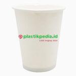 Hot Cup 8oz Polos Putih HYUNJIN