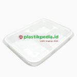 Bento Sekat 3 Putih Pcs