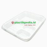 Bento Sekat 4 Putih Pcs