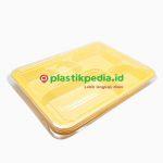 Bento Sekat 5 Kuning Pcs