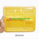 Bento Sekat 5 Kuning Pcs - Image 2
