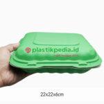 Mealbox Sekat 4 Hijau MERAK Pc - Image 2