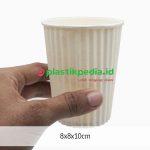 Cup Hot 9oz Corigated POLA - Image 2