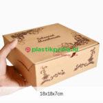 Ebox 18x18x7 Motif Batik Coklat - Image 2