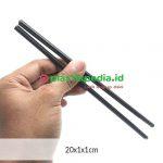 Sumpit Plastik Hitam Kemasan - Image 2