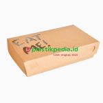 LBL Motif Eat Me C Kraft Window