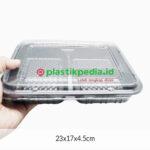 Bento Sekat 3 Hitam Pcs - Image 2
