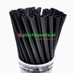 Sedotan Lurus 8mm 21 Hitam Kg