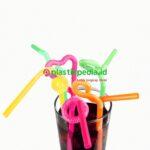 Sedotan Flexible 8mm Warna Pak(100)