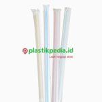 Sedotan Bubble 8mm Lancip Kemas Pak(100)