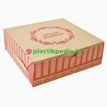 Ebox 22x22x7.5 Batik Bulat Merah