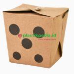 Food Pail Kraft Motif Balloon