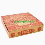 Ebox Pizza 22x22x4.5ClassicMerah