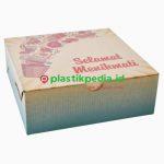 Ebox 20x20x7 Motif Bunga Biru