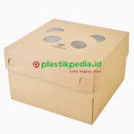 EBOX Cake 25x25x16 Tutup Panda