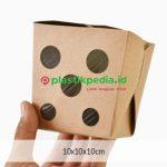 Food Pail Kraft Motif Balloon - Image 2