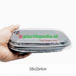 Tray Sedang 12x17.5 Hitam KPM - Image 2