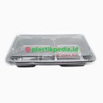 Bento Sekat 4 Hitam KPM