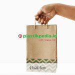 ShoppingBag 15x24.5 ChevronHJ - Image 2